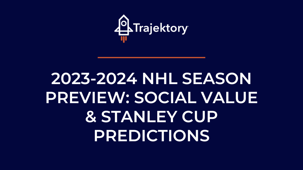 2023-2024 NHL Season Preview: Social Value & Stanley Cup Predictions